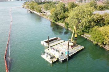 Detroit River Shoreline Stabilization