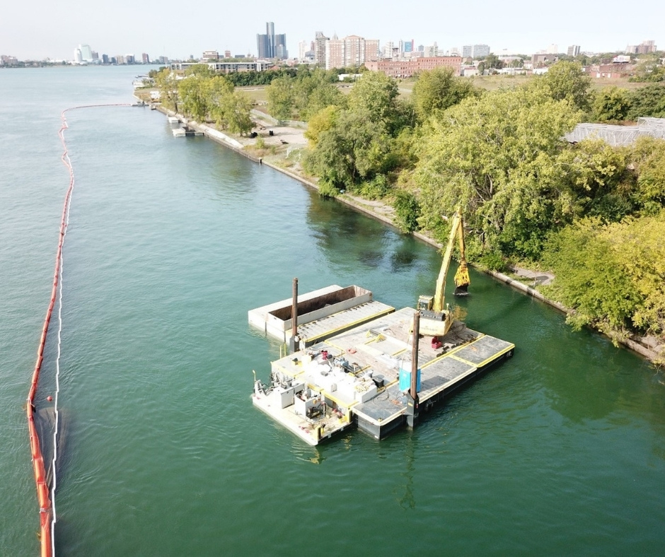 Detroit River Shoreline Stabilization