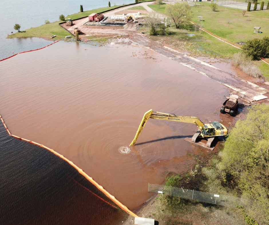 Lake Linden Dredging