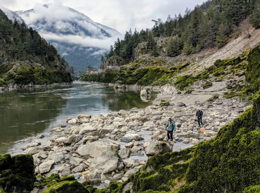 Scientist at Fraser River