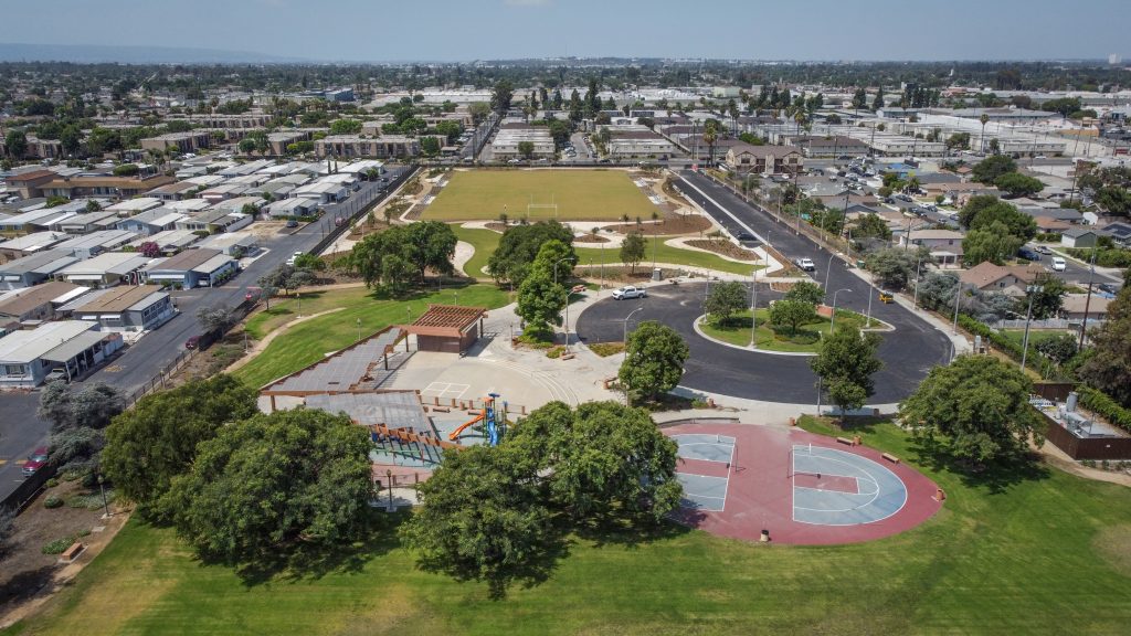 Davenport Park aerial shot